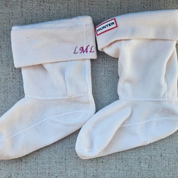 Hunter Women Socks Light Pink LML Boot Socks size M 36-38EU, 3-5 UK NWOT - Picture 2 of 11